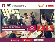Tablet Screenshot of crm-students.com